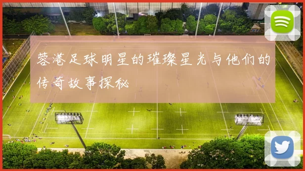 蓉港足球明星的璀璨星光与他们的传奇故事探秘